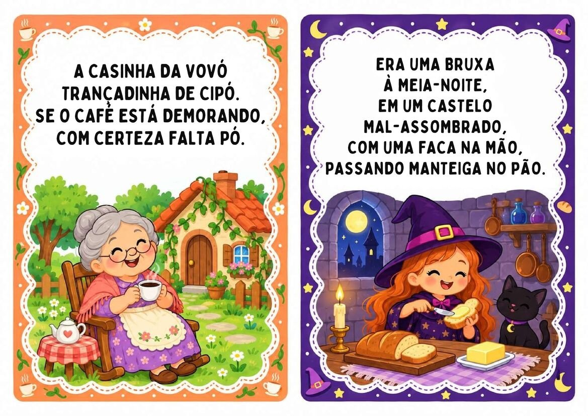Parlendas para Imprimir exercício educativo página 9
